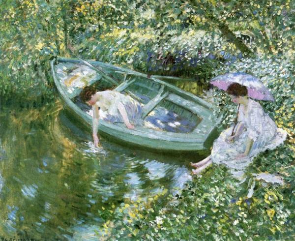 Repose At Noonday by Frederick Carl Frieseke