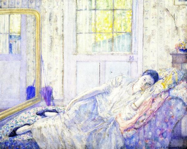 Rest by Frederick Carl Frieseke