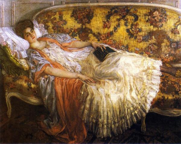 Rest by Frederick Carl Frieseke