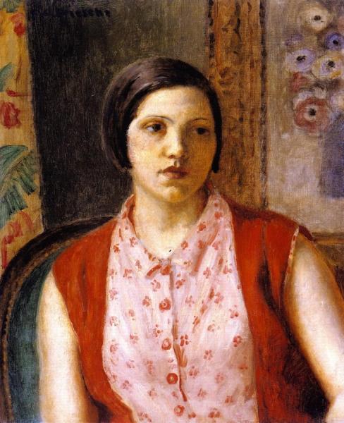 Russian Model by Frederick Carl Frieseke