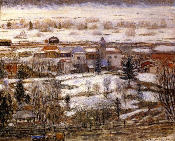 Samadan Landscape by Frederick Carl Frieseke