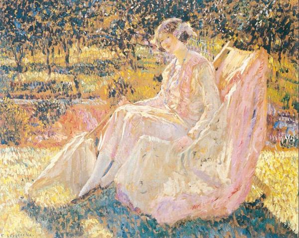 Sunbath by Frederick Carl Frieseke
