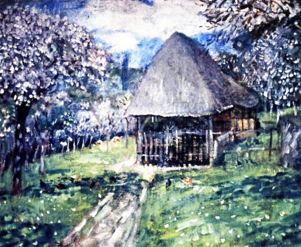 The Carriage House by Frederick Carl Frieseke Oil Painting Reproductions