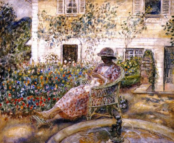 The Fountain by Frederick Carl Frieseke