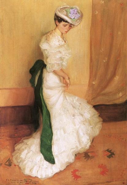 The Green Sash by Frederick Carl Frieseke