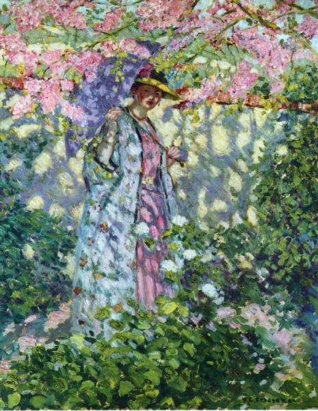 The Judas Tree by Frederick Carl Frieseke