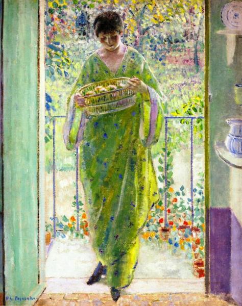 The Kitchen Door by Frederick Carl Frieseke