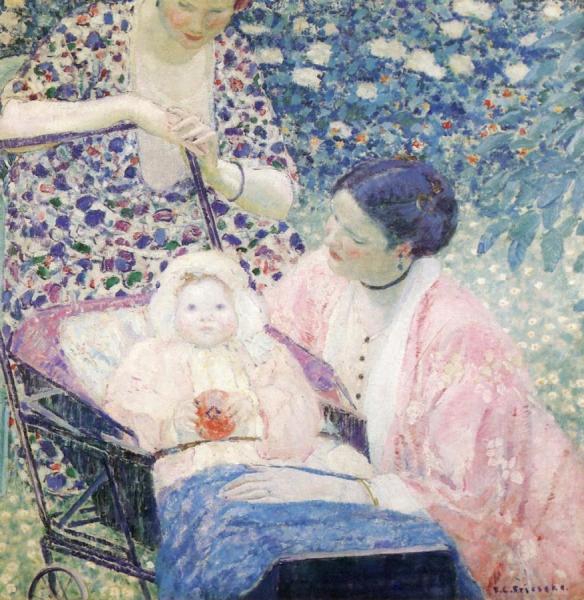 The Mother by Frederick Carl Frieseke
