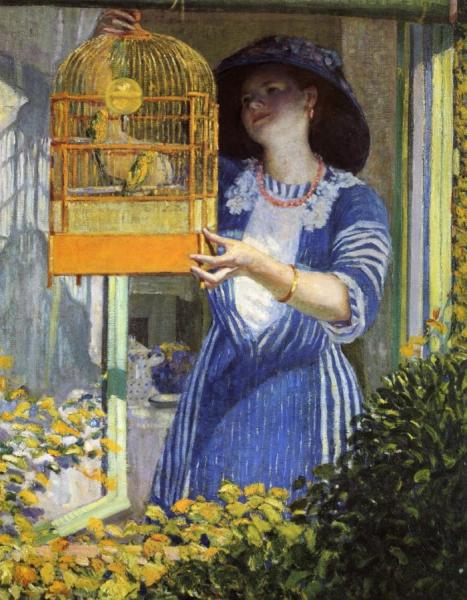 The Open Window by Frederick Carl Frieseke