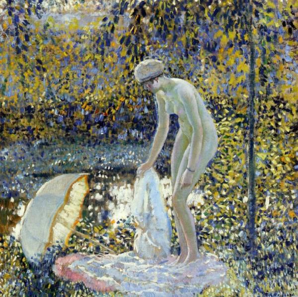 The Parasol by Frederick Carl Frieseke