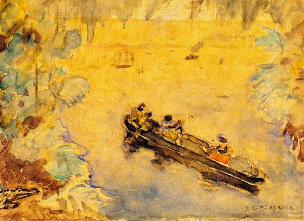 The Pirogue by Frederick Carl Frieseke
