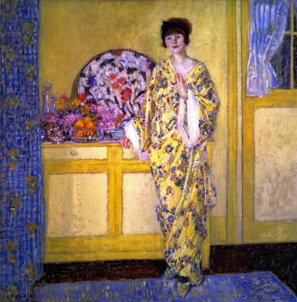 The Yellow Room by Frederick Carl Frieseke