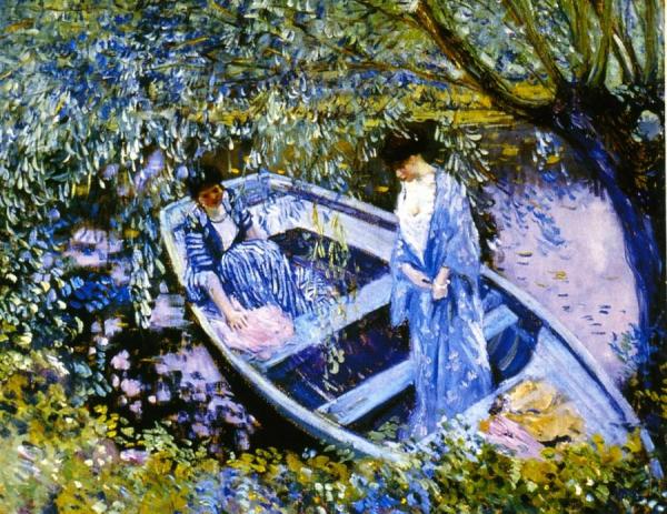 Under The Willows by Frederick Carl Frieseke