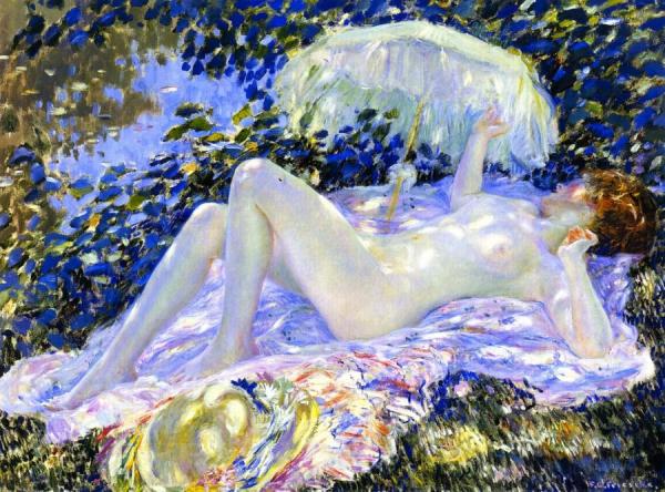Venus In The Sunlight by Frederick Carl Frieseke
