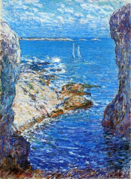 An Isles Of Shoals Day by Frederick Childe Hassam