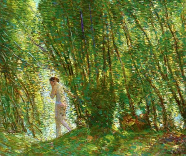 At Sunset by Frederick Childe Hassam