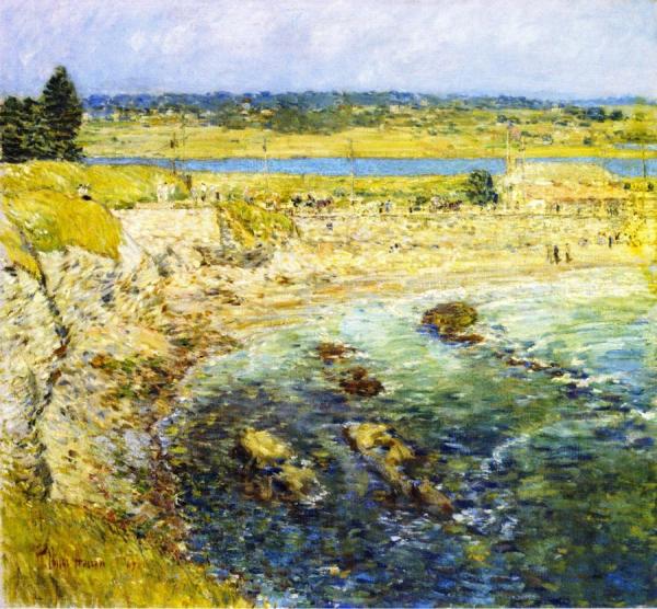 Bailey's Beach, Newport, Rhode Island by Frederick Childe Hassam