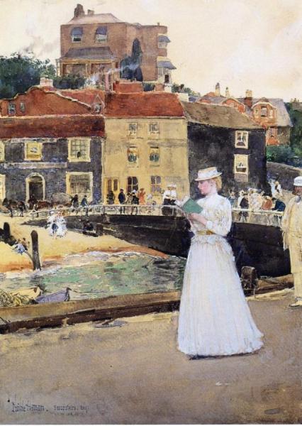 Bleak House, Broadstairs by Frederick Childe Hassam