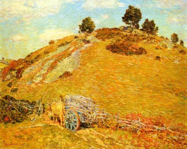 Bornero Hill, Old Lyme, Connecticut by Frederick Childe Hassam