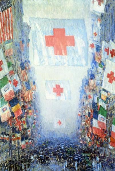 Celebration Day by Frederick Childe Hassam
