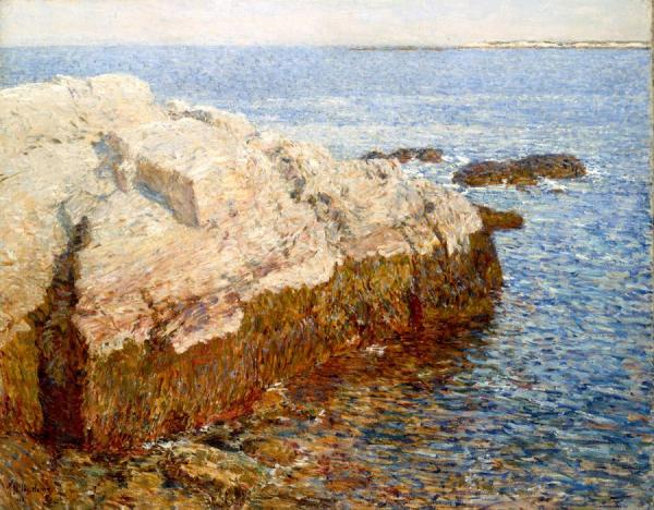 Cliff Rock - Appledore by Frederick Childe Hassam