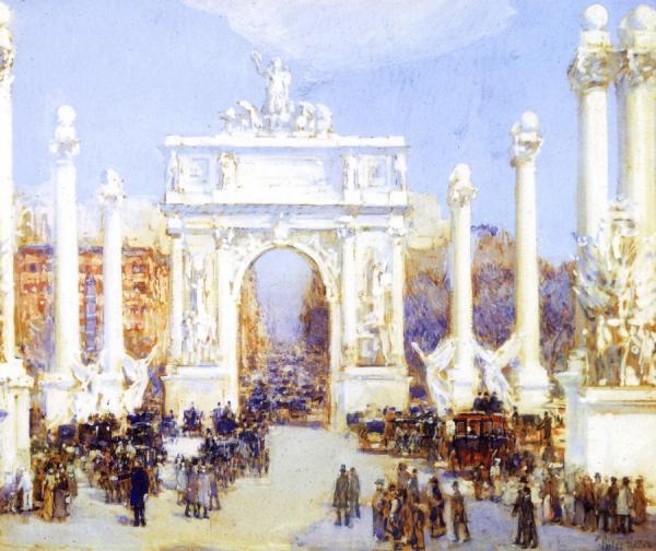 Dewey's Arch by Frederick Childe Hassam