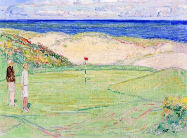 East Course, Maidstone Club by Frederick Childe Hassam