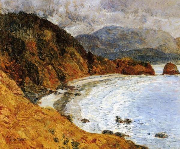 Ecola Beach, Oregon by Frederick Childe Hassam