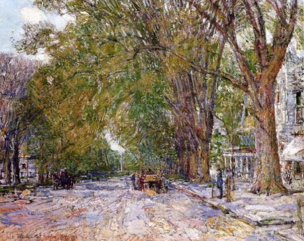 Elms, East Hampton, New York by Frederick Childe Hassam