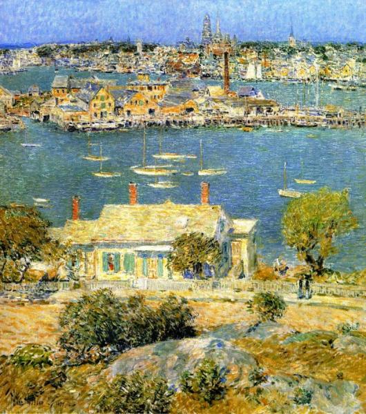 Gloucester Harbor by Frederick Childe Hassam