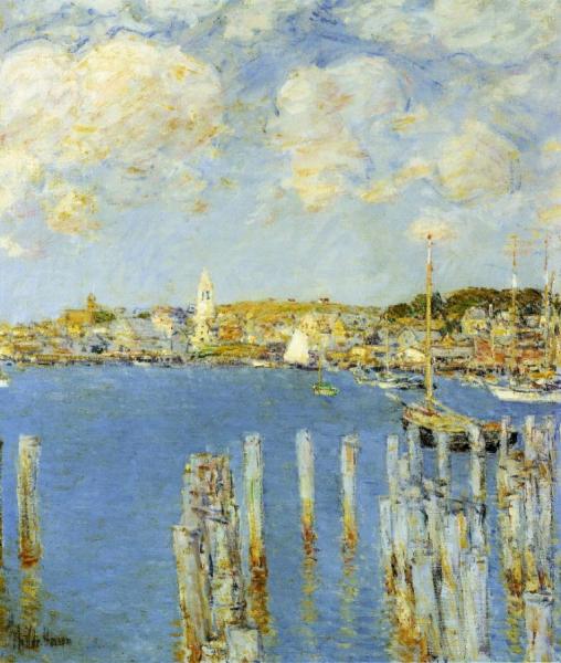 Gloucester Inner Harbor by Frederick Childe Hassam