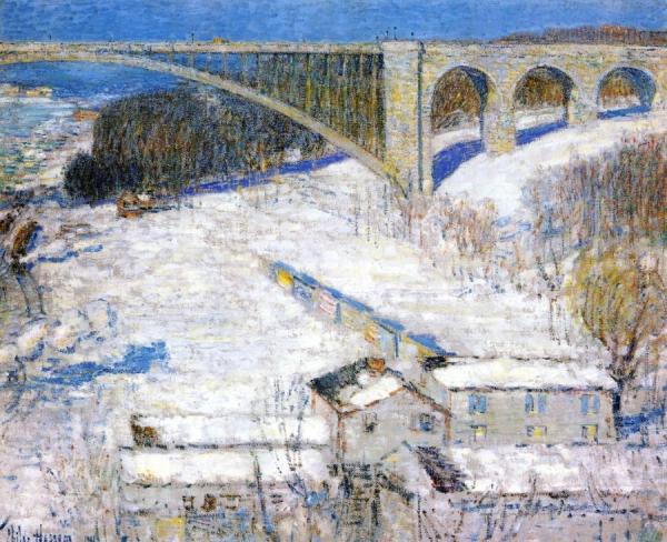 High Bridge by Frederick Childe Hassam