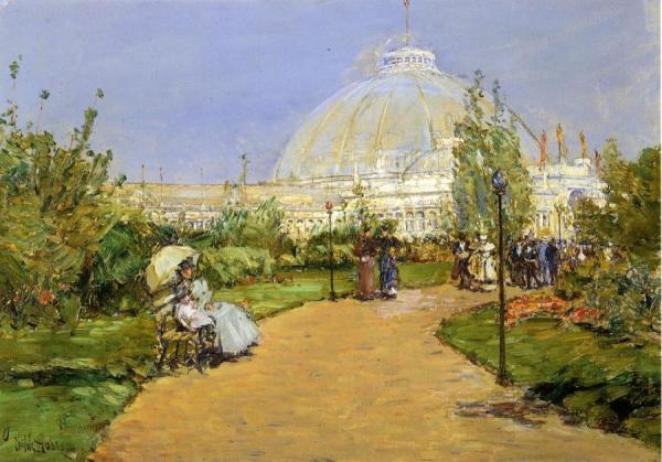 Horticultural Building, World's Columbian Exposition, Chicago by Frederick Childe Hassam