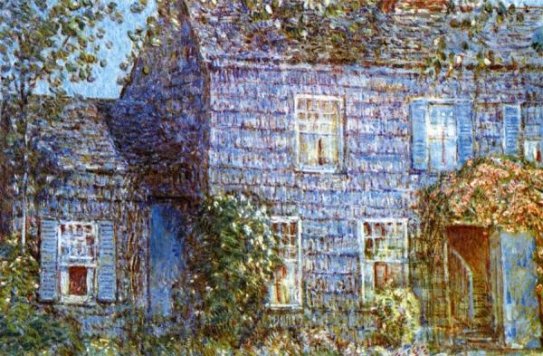 Hutchison House, Easthampton by Frederick Childe Hassam
