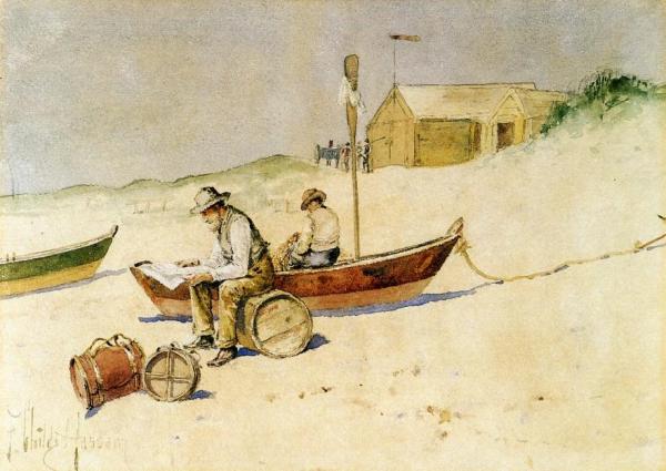 Idle Hours by Frederick Childe Hassam