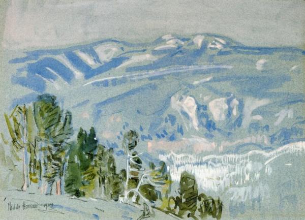 Looking Towards Mount Adams From Mount Hood by Frederick Childe Hassam