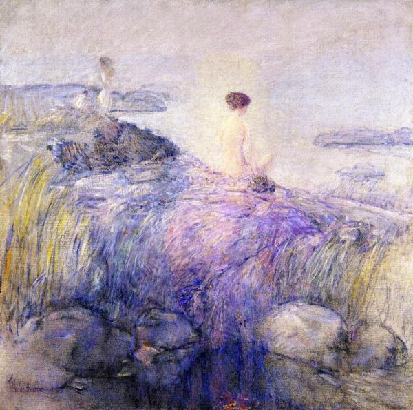 Maids In The Mist by Frederick Childe Hassam