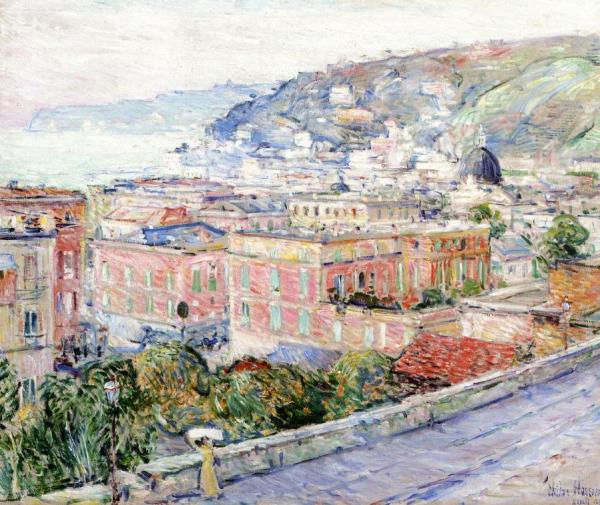 Naples by Frederick Childe Hassam