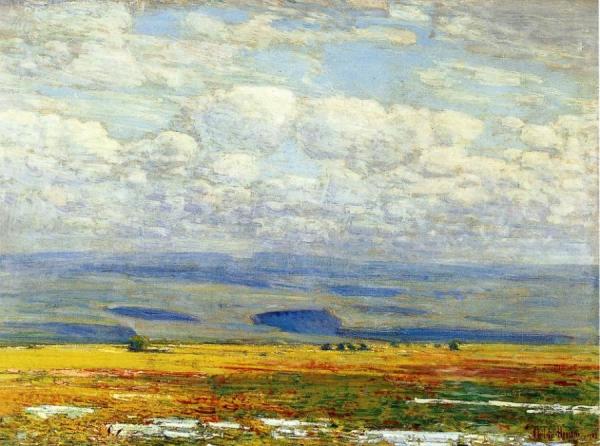 Oregon Landscape by Frederick Childe Hassam
