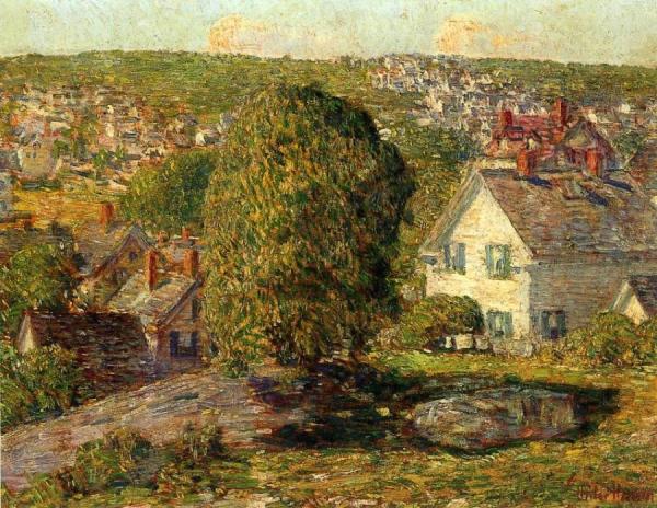 Outskirts Of East Gloucester by Frederick Childe Hassam