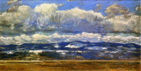 Over The Great Divide by Frederick Childe Hassam