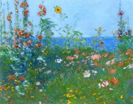 Poppies, Isles Of Shoals by Frederick Childe Hassam