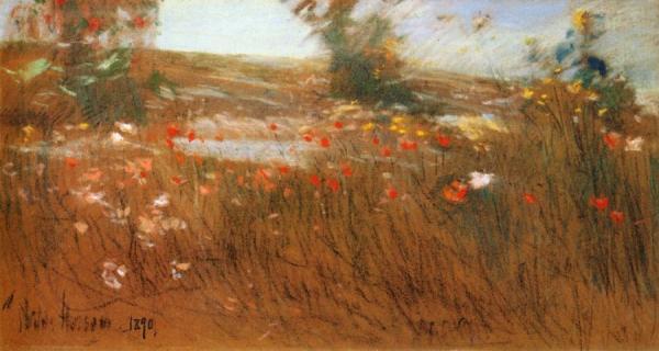 Poppies, Isles Of Shoals by Frederick Childe Hassam