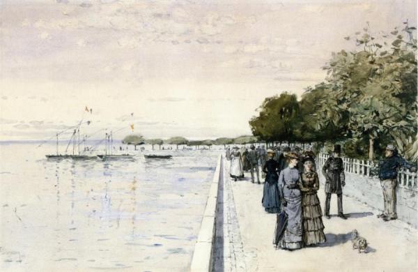 Promenade by Frederick Childe Hassam