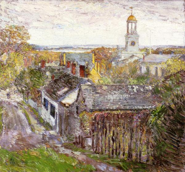 Quincy, Massachusetts by Frederick Childe Hassam