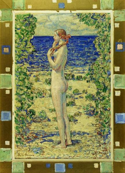 Sammie's Beach: Easthampton by Frederick Childe Hassam