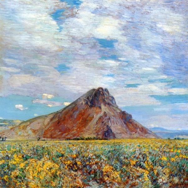 Sand Springs Butte by Frederick Childe Hassam