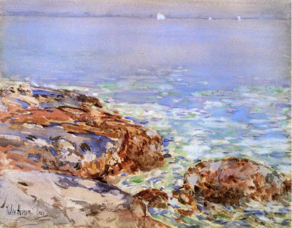 Seascape, Isles Of Shoals by Frederick Childe Hassam