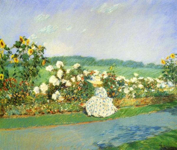Summertime by Frederick Childe Hassam