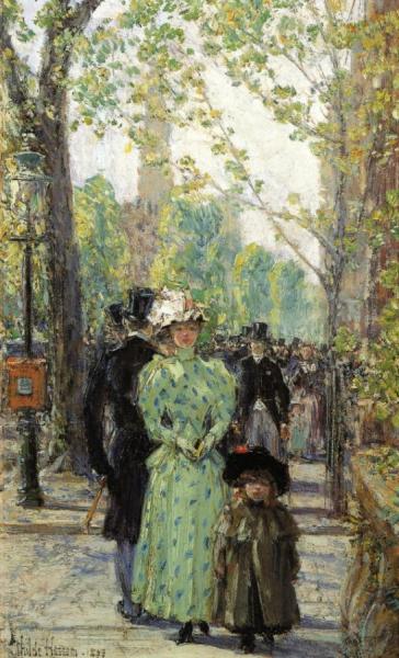 Sunday Morning by Frederick Childe Hassam
